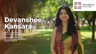 Gold Medallist Devanshee Kansara | BTech Class of 2026 | 16th Annual Convocation
