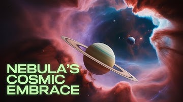 What If the Solar System Was Inside a Nebula? (Simulation)