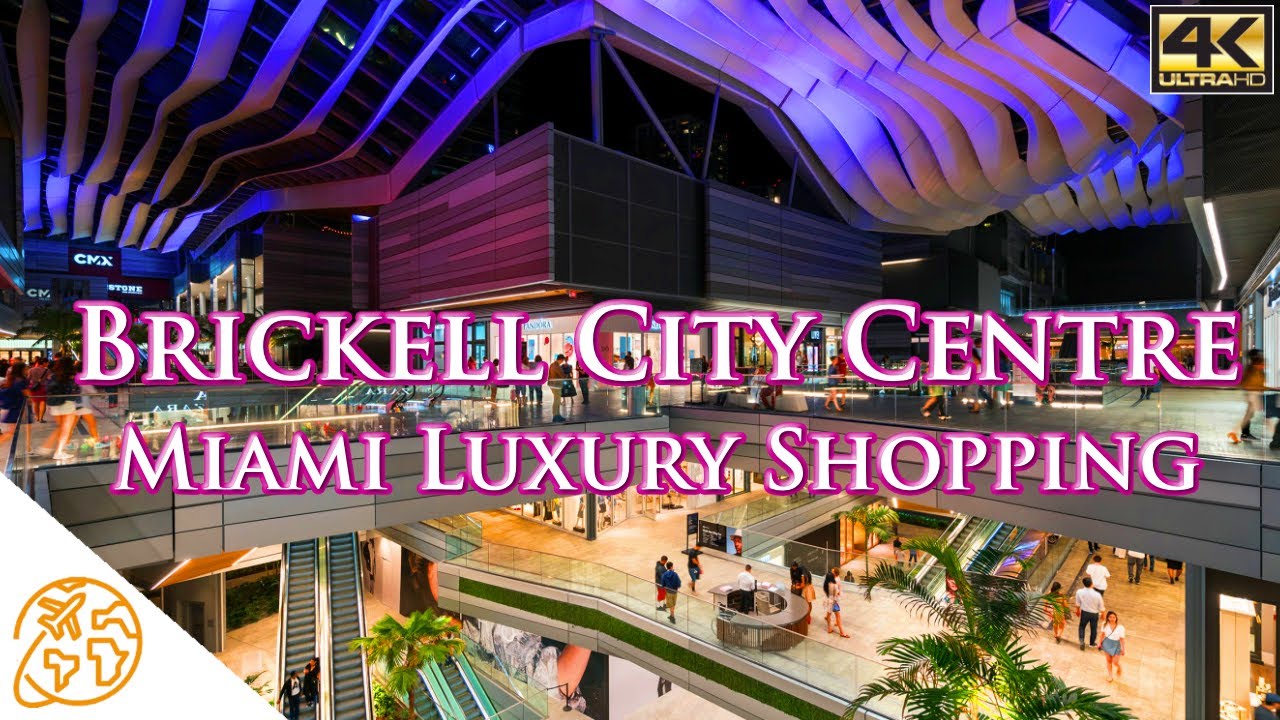 Brickell City Center Miami Florida Mall - YouTube