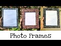 Photo frame  photo frame making at home  cardboard photo frame  frame making  best out of waste