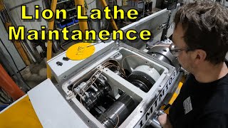 Lion Lathe Maintenance - Oil Change, Adjustments, and Modifications - Manual Machine Shop