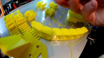 Printed Cable Chains Assembly