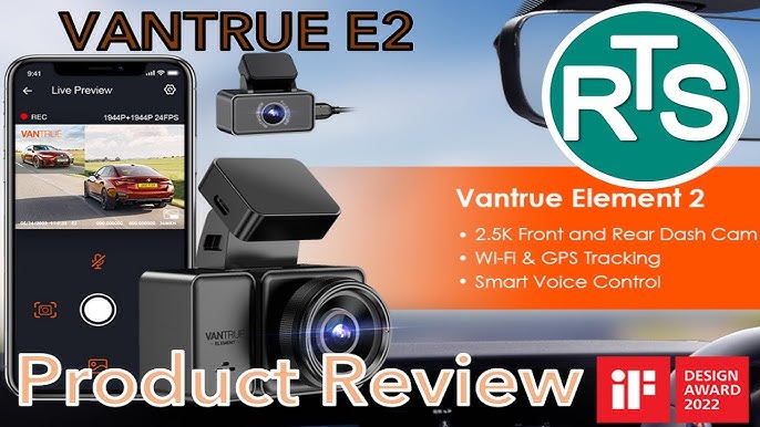 Vanture Element 3 dash cam review: Classy, three-channel goodness with  quirks