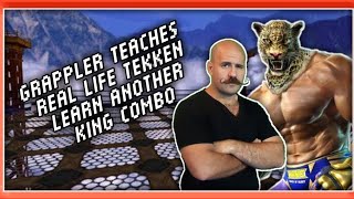 Real Life Tekken with Pro Wrestler/ Brazilian Jiu Jitsu Fighter! Learn A Tekken King Grappling Combo screenshot 5