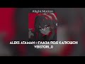 ALEKS ATAMAN глаза под капюшон 