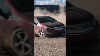 When your camping on a dry lake and just have to see how fast your hybrid will go! #hybrid #chevy