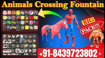 [LIVE] How to make Animal Fountain Crossing Animation in Blender Part 2