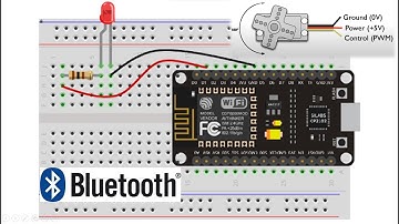 08 Montaje de ESP32  con Bluetooth y un Servo sg90 aplicando Python en Thonny