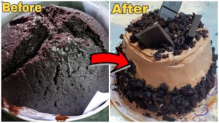 Making Chocolate cake for the first time - *GONE RIGHT*  - Birthday cake making vlog -ReciVlogs S1E2