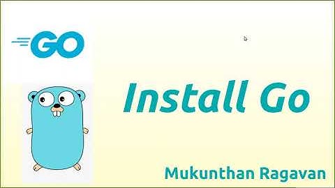 Install Go !