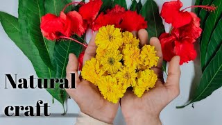 Eco Friendly Background Festival Decoration |  Nature Decoration For Durga pooja / Navaratri