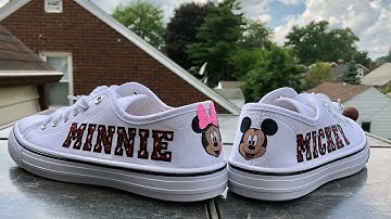 How to make Custom Canvas Shoes with A Cricut Machine