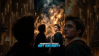 The Hogwarts Candle Scene That Almost Burned Down the Set #harrypotter