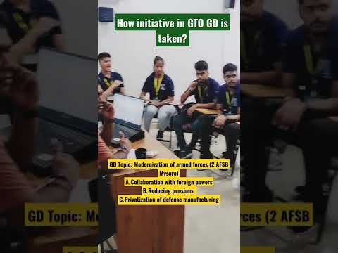 Initiative kaise lein in GD (Group Discussion) I #ssb #ssbinterview #ssbprocess #ima #ota #cds2022