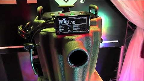 Chauvet Nimbus Jr fogger effect video: By John Young of the Disc Jockey News