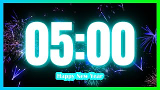 5 Minute New Year Countdown | Firework - Music - 2024 |