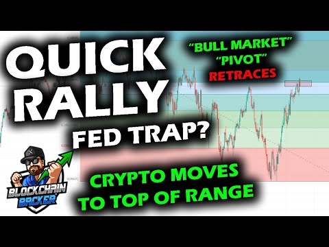 Altcoin Market Pops with Stocks as "BULL MARKET" NARRATIVE ENTERS, Fed Language Change, Retrace Trap