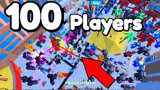How to UNLOCK 100 Players In a GAME (Toilet Tower Defense)