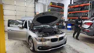 2017 BMW 330i - $5600. Утопленник из Америки , пробуем запускать , как думаете проучится?