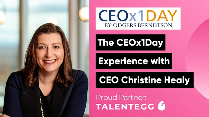 The CEOx1Day Experience with CEO Christine Healy