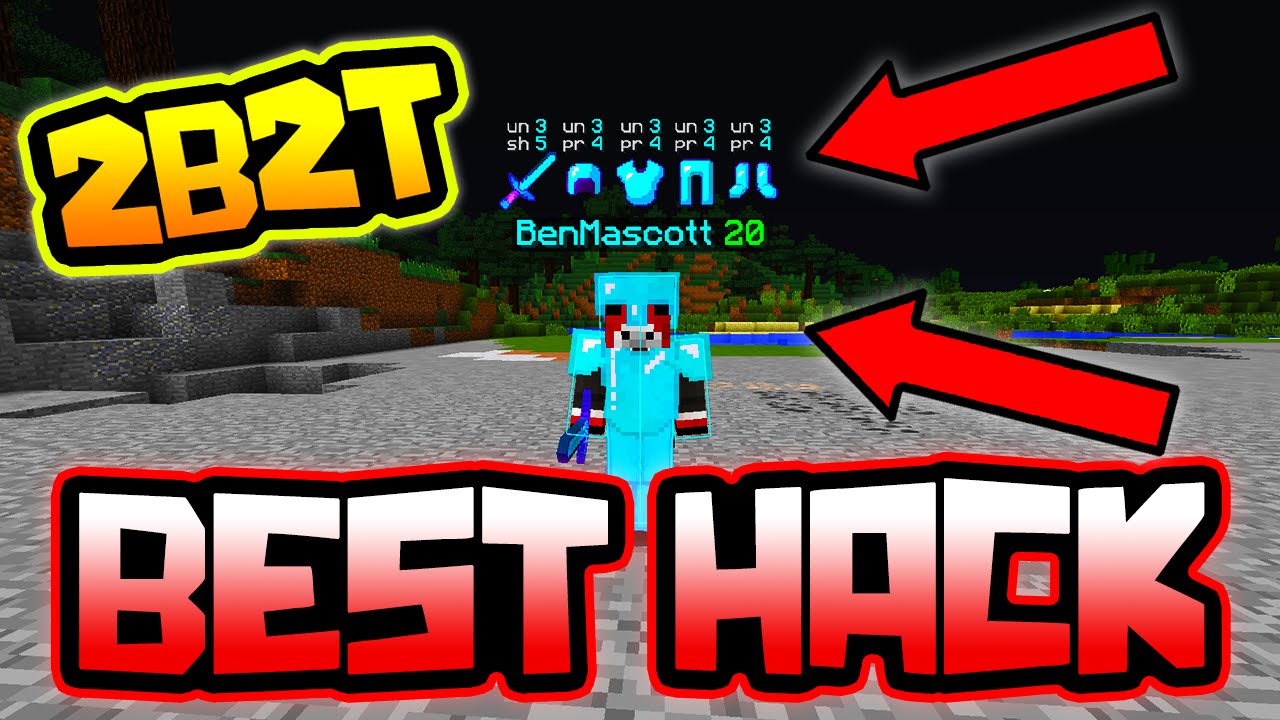 BEST HACK IN MINECRAFT 2B2T!! - YouTube