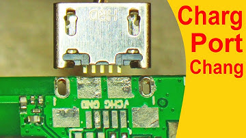 How to change any android mobile phone Micro USB Charging port jack easily