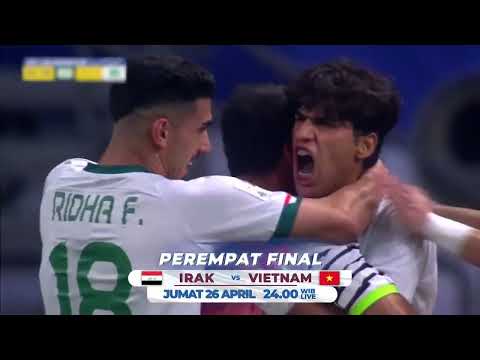 Siapa lawan Jepang di Semi final? Saksikan Irak vs Vietnam malam ini...
