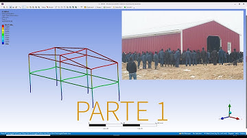 ANSYS 2020 R1 - Análisis Estructural Granero Amish [1/3]