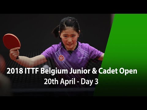2018 Belgium Junior & Cadet Open - Day 3