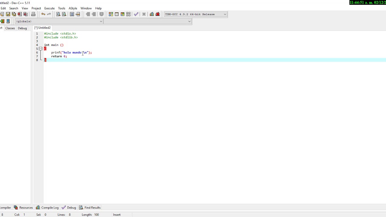 HOLA MUNDO-C++ - YouTube