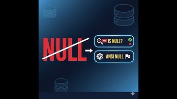 🚫 NULL in SQL – Not zero, not empty, just… nothing.