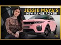 Jessie Maya's PINK Range Rover Evoque! - Inozetek Cherry Blossom