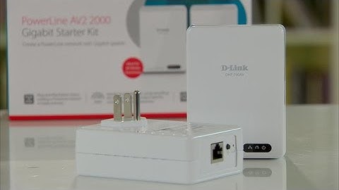 The D-Link DHP-701AV powerline kit is too huge for its own good