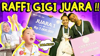 AGAIN AND AGAIN WIN! MAMA RIETA, RAFATHAR AND RAYYANZA SUPPORT PAPA MAMA..@RansEntertainment