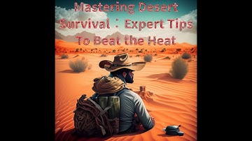 Mastering Desert Survival：Expert Tips To Beat the Heat
