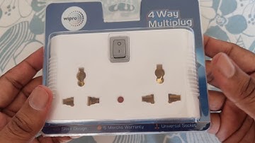 Wipro 4 Way Multiplug | Best under Rs.300 | Tech Flap