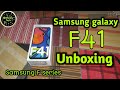 Samsung galaxy f41  unboxing  galaxy f series  nkc funky tech