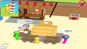 🐟 SUSHI MART 🥡 [SUSHI MINI SHOP GAMES ANDROID] GAMEPLAY WALKTROUGH #3