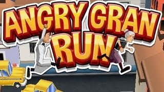 Angry Gran Run - Free mobile game Gameplay by Magicolo 2012 screenshot 1