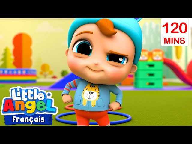 Chanson du terrain de jeu | Comptines avec Bébé Louis | Little Angel Français