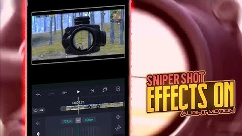 MONTAGE SNIPER EFFECT like 777 in Android and ios • Alight motion tutorial🔥 • Deadly Bros
