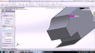 How to use Solidworks 2013   Fillet Variable Radius