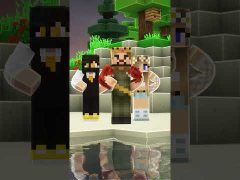 NARİN NARİN YARİM MÜZİK KLİP ♪ (Zengin ve Barbie Version) - Minecraft #shorts