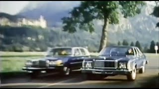 1977 Ford Granada commercial - comparison with a Mercedes 450SE