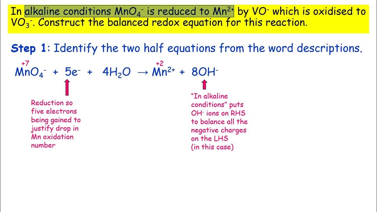 Balancing Redox Equations In Alkaline Conditions YouTube balancing-redox-equations-in-alkaline-conditions-youtube