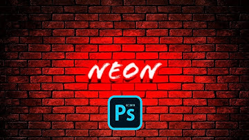 How to Create a NEON Effect in PS Touch | PS CC 2019
