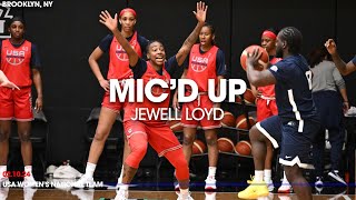 JEWELL LOYD MIC'D UP // USA Basketball Women's National Team by USA Basketball 1,429 views 3 months ago 1 minute, 58 seconds