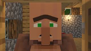 A Villager's Night | Villager & Pillager Life (Minecraft Animation)