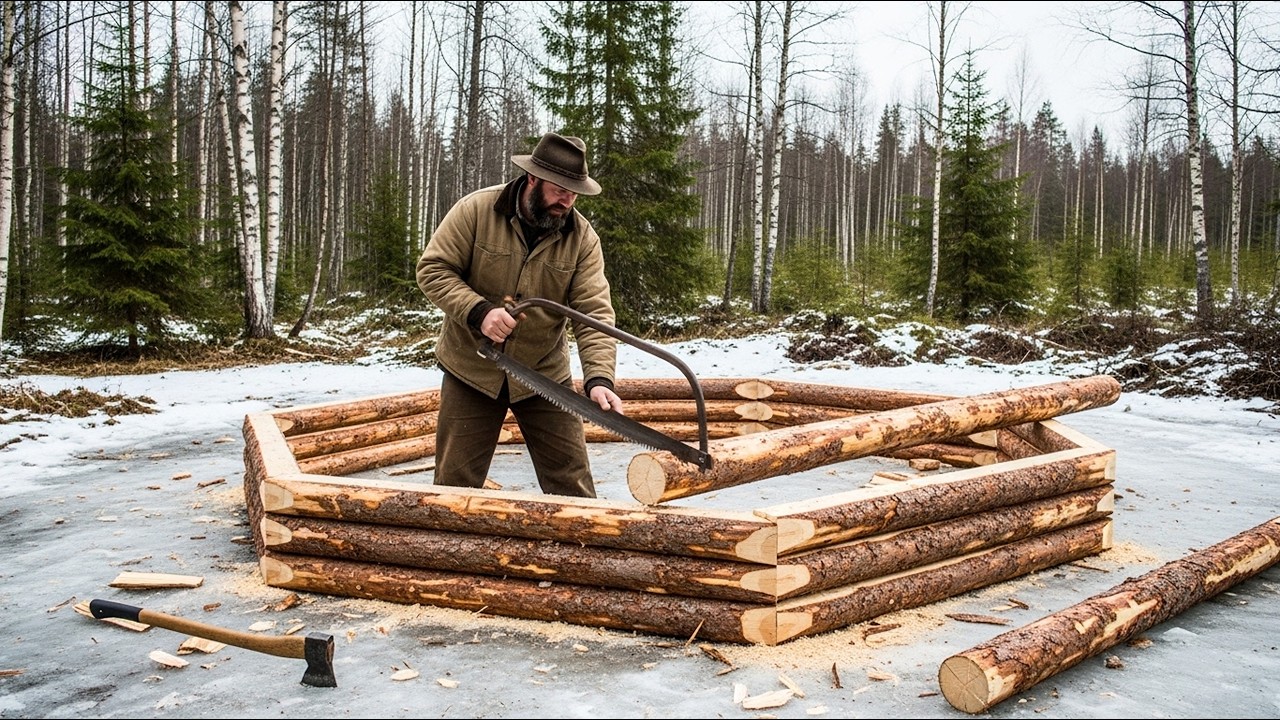 Neighbors Mocked His Octagon Cabin — Until It Stayed 15 Degrees Warmer Than Theirs