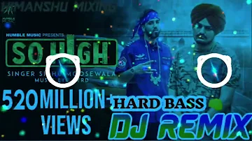 So High Dj Remix Song|| Sidhu Moose Wala BYG BIRD||Punjabi song Hard remix||#sidhumoosewala #rip